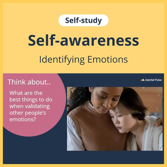 SEL self-study focusing on Identifying Emotions to use in your classroom as one of your SEL activities for Self-Awareness