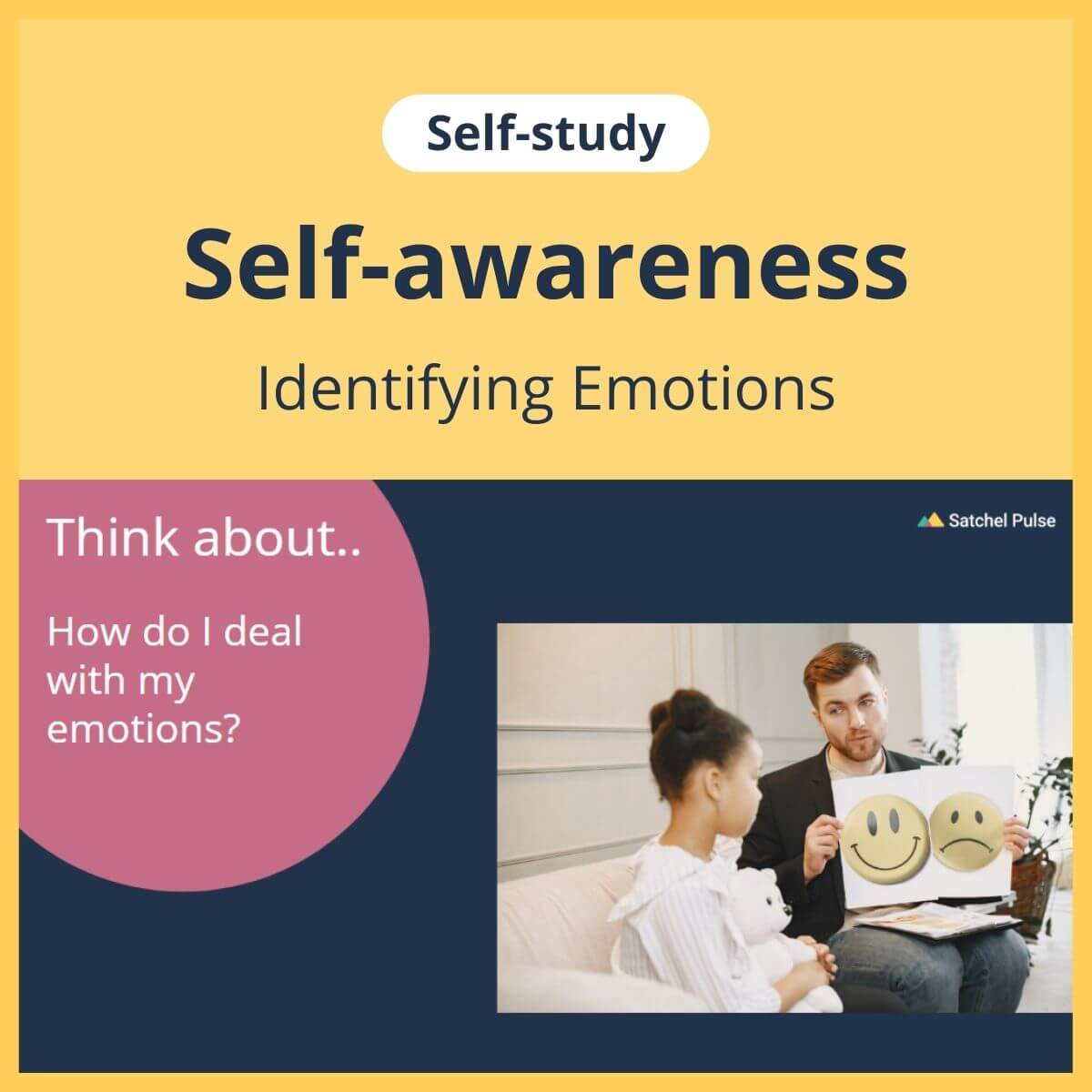 SEL self-study focusing on Identifying Emotions to use in your classroom as one of your SEL activities for Self-Awareness