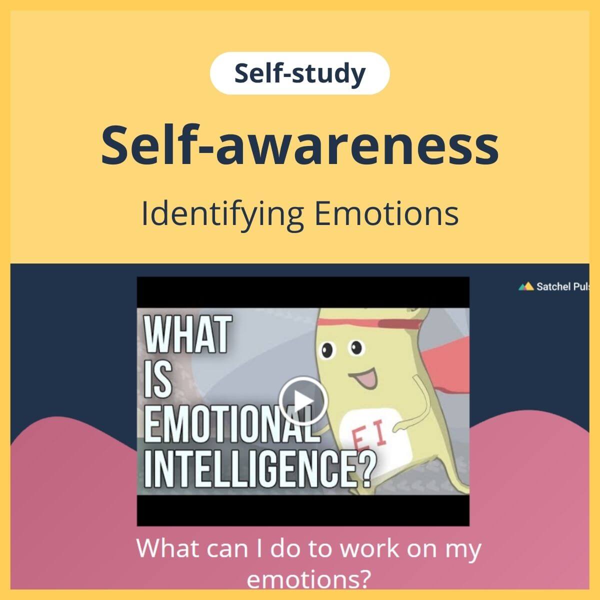 SEL self-study focusing on Identifying Emotions to use in your classroom as one of your SEL activities for Self-Awareness