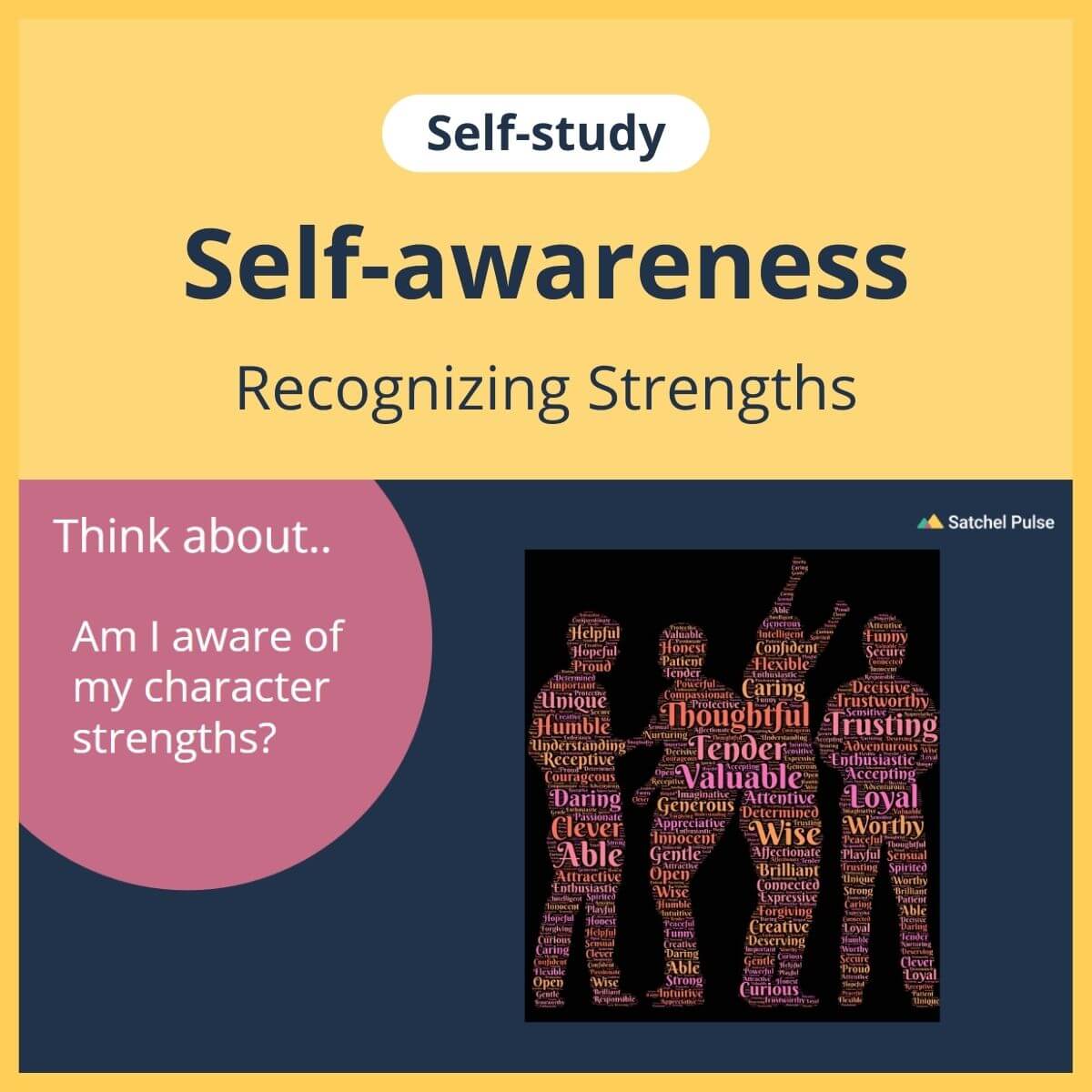 SEL self-study focusing on Recognizing Strengths to use in your classroom as one of your SEL activities for Self-Awareness
