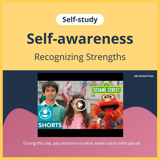 SEL self-study focusing on Recognizing Strengths to use in your classroom as one of your SEL activities for Self-Awareness