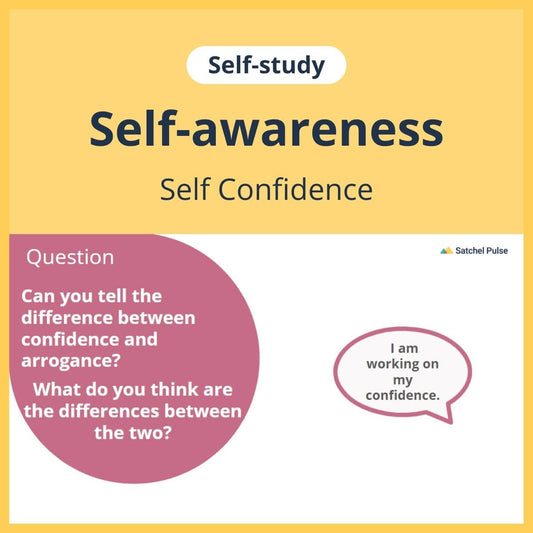 SEL self-study focusing on Self-Confidence to use in your classroom as one of your SEL activities for Self-Awareness
