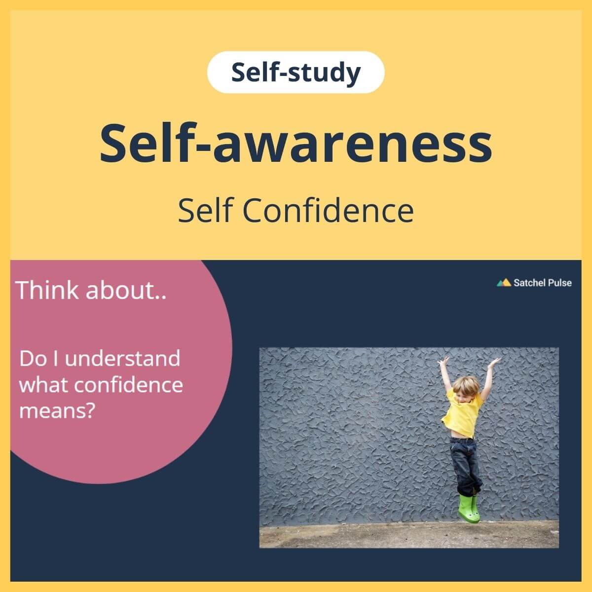 SEL self-study focusing on Self-Confidence to use in your classroom as one of your SEL activities for Self-Awareness