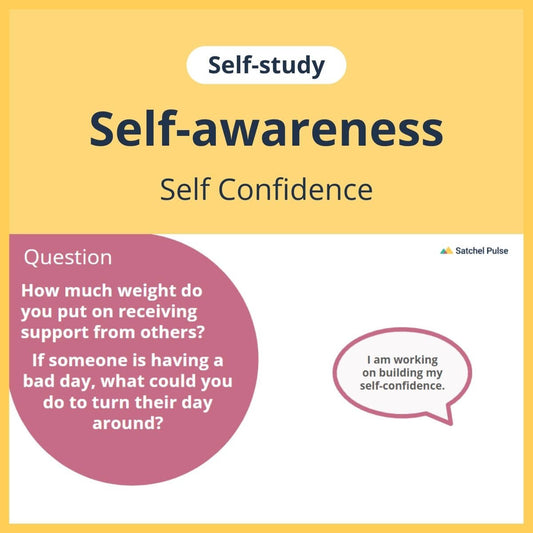 SEL self-study focusing on Self-Confidence to use in your classroom as one of your SEL activities for Self-Awareness