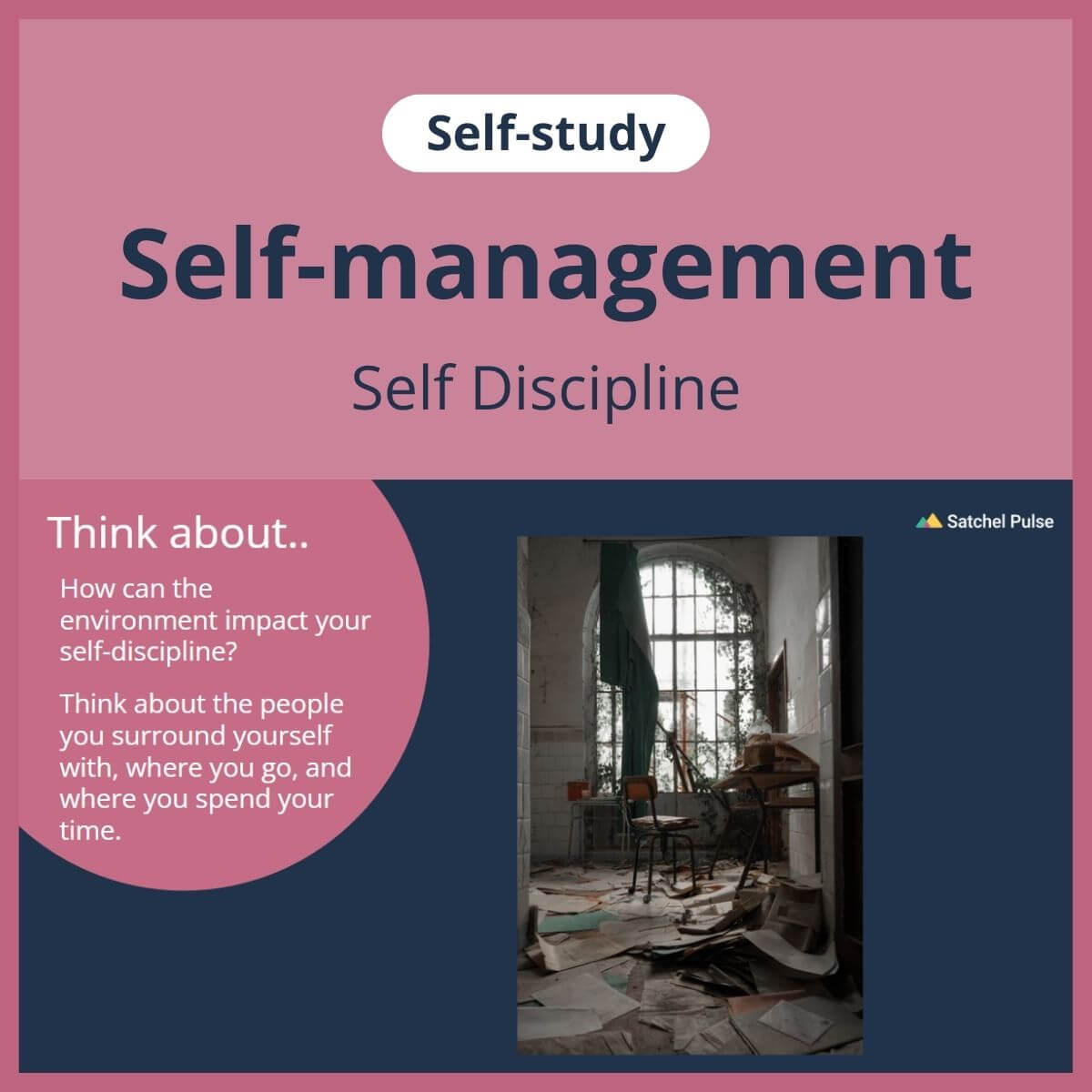 SEL self-study focusing on Self-Discipline to use in your classroom as one of your SEL activities for Self-Management