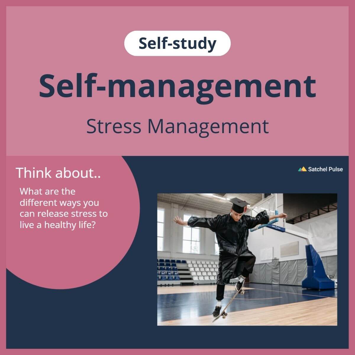 SEL self-study focusing on Stress Management to use in your classroom as one of your SEL activities for Self-Management