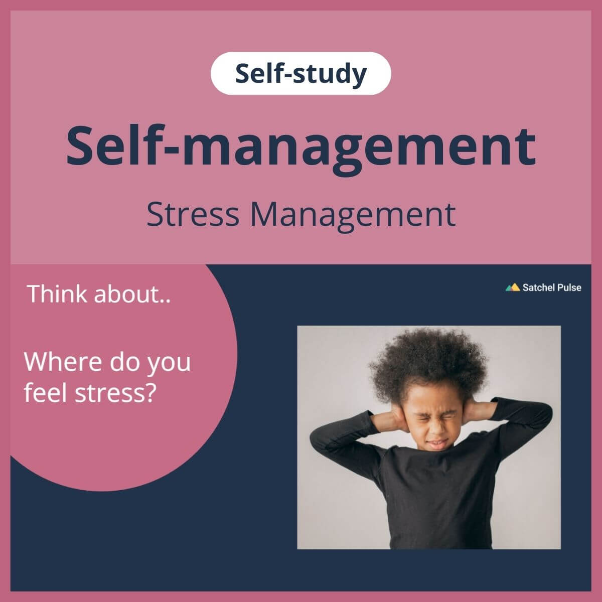 SEL self-study focusing on Stress Management to use in your classroom as one of your SEL activities for Self-Management