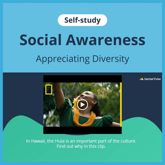 SEL self-study focusing on Appreciating Diversity to use in your classroom as one of your SEL activities for Social Awareness
