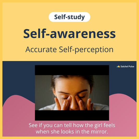 SEL self-study focusing on Accurate Self-Perception to use in your classroom as one of your SEL activities for Self-Awareness