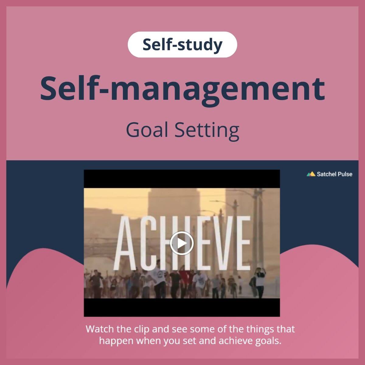SEL self-study focusing on Goal Setting to use in your classroom as one of your SEL activities for Self-Management