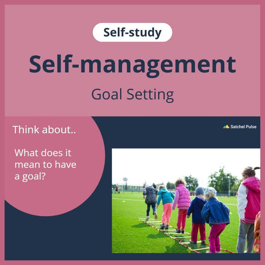 SEL self-study focusing on Goal Setting to use in your classroom as one of your SEL activities for Self-Management
