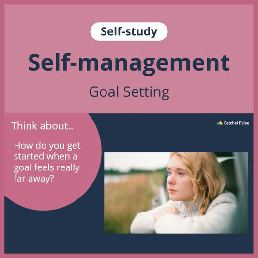 SEL self-study focusing on Goal Setting to use in your classroom as one of your SEL activities for Self-Management
