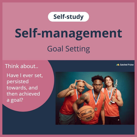 SEL self-study focusing on Goal Setting to use in your classroom as one of your SEL activities for Self-Management
