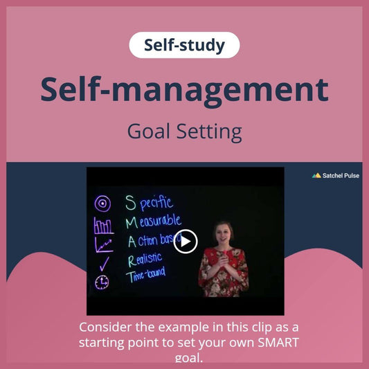 SEL self-study focusing on Goal Setting to use in your classroom as one of your SEL activities for Self-Management
