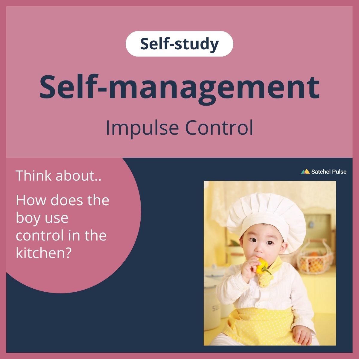 SEL self-study focusing on Impulse Control to use in your classroom as one of your SEL activities for Self-Management