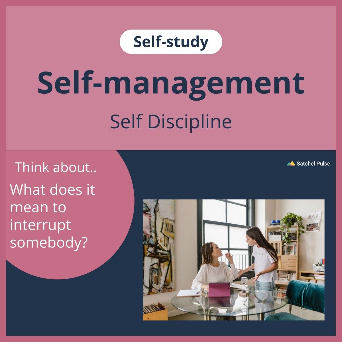 SEL self-study focusing on Self-Discipline to use in your classroom as one of your SEL activities for Self-Management