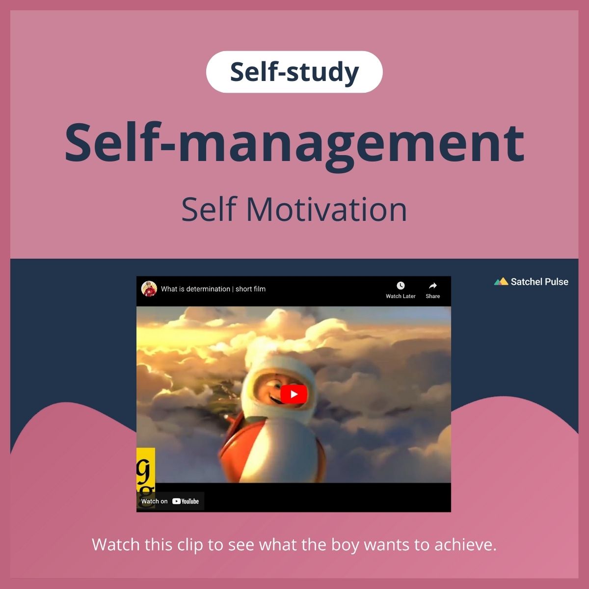 SEL self-study focusing on Self-Motivation to use in your classroom as one of your SEL activities for Self-Management