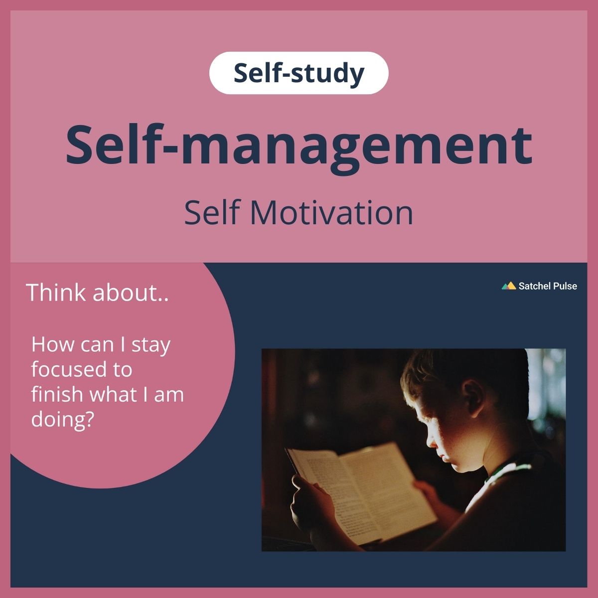 SEL self-study focusing on Self-Motivation to use in your classroom as one of your SEL activities for Self-Management