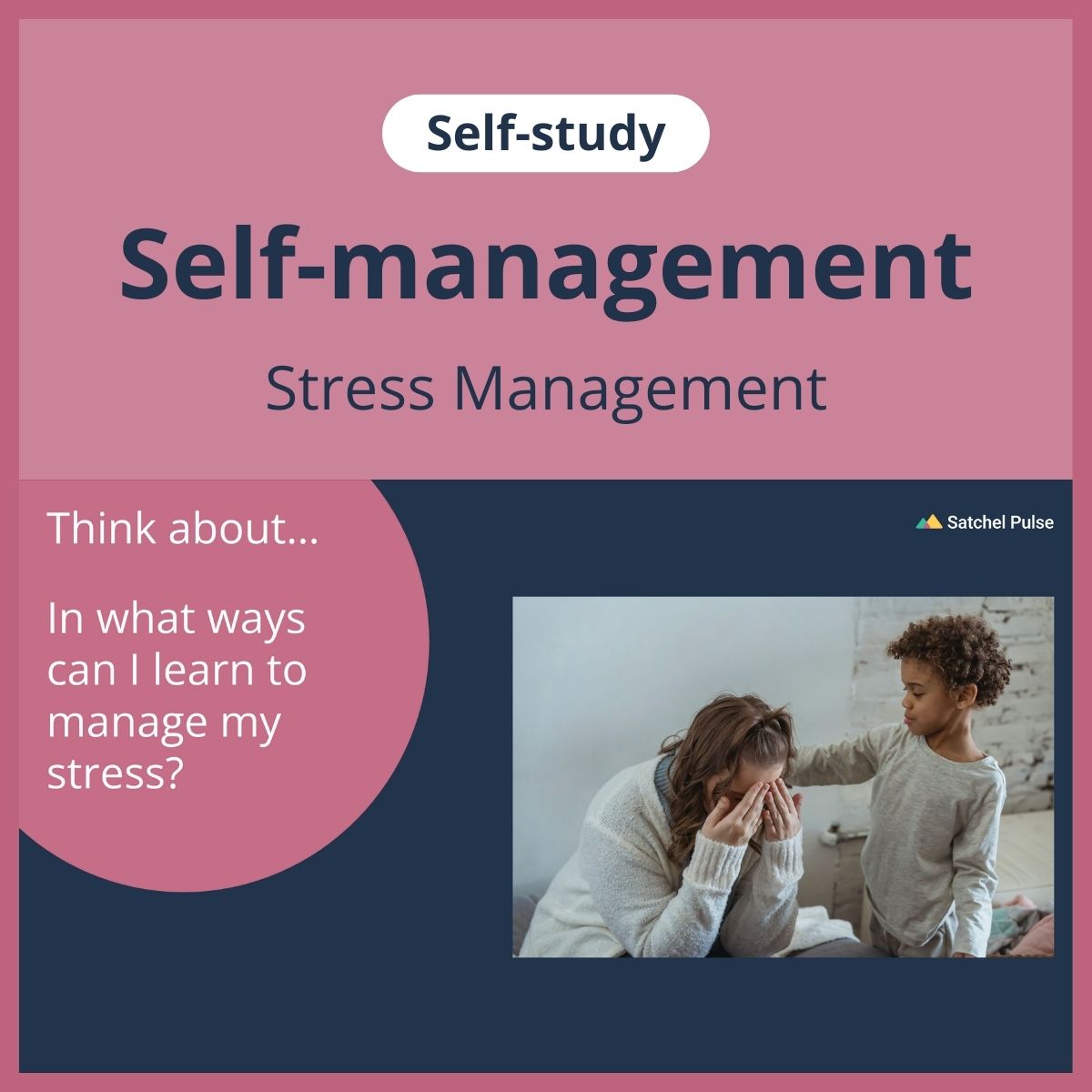 SEL self-study focusing on Stress Management to use in your classroom as one of your SEL activities for Self-Management