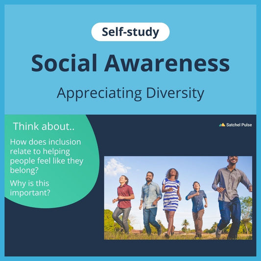 SEL self-study focusing on Appreciating Diversity to use in your classroom as one of your SEL activities for Social Awareness