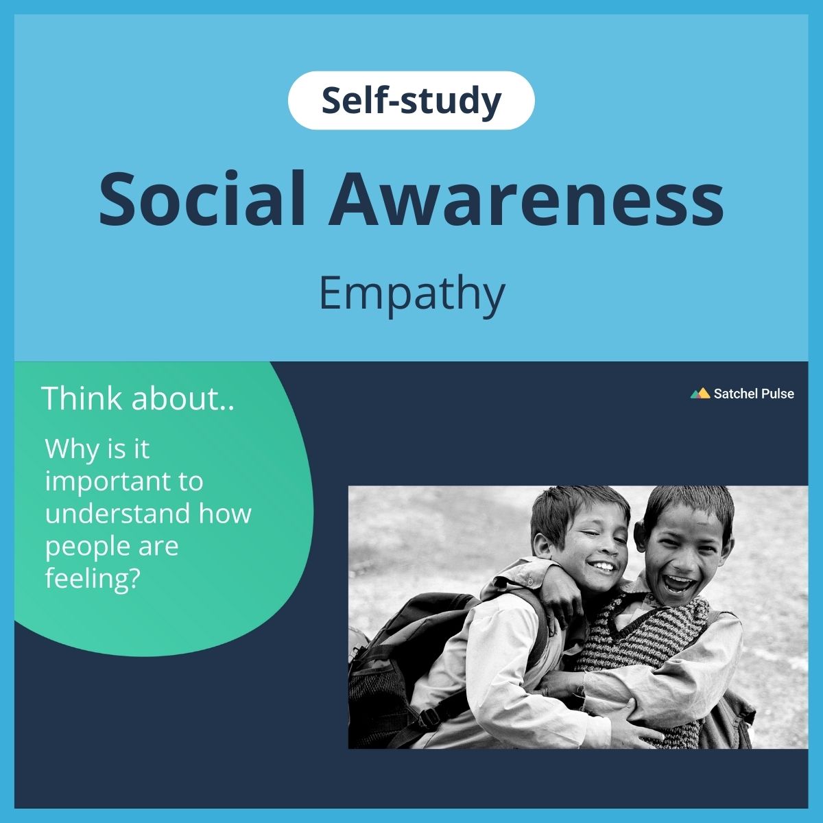 SEL self-study focusing on Empathy to use in your classroom as one of your SEL activities for Social Awareness