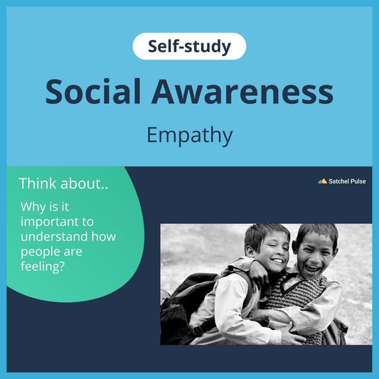 SEL self-study focusing on Empathy to use in your classroom as one of your SEL activities for Social Awareness