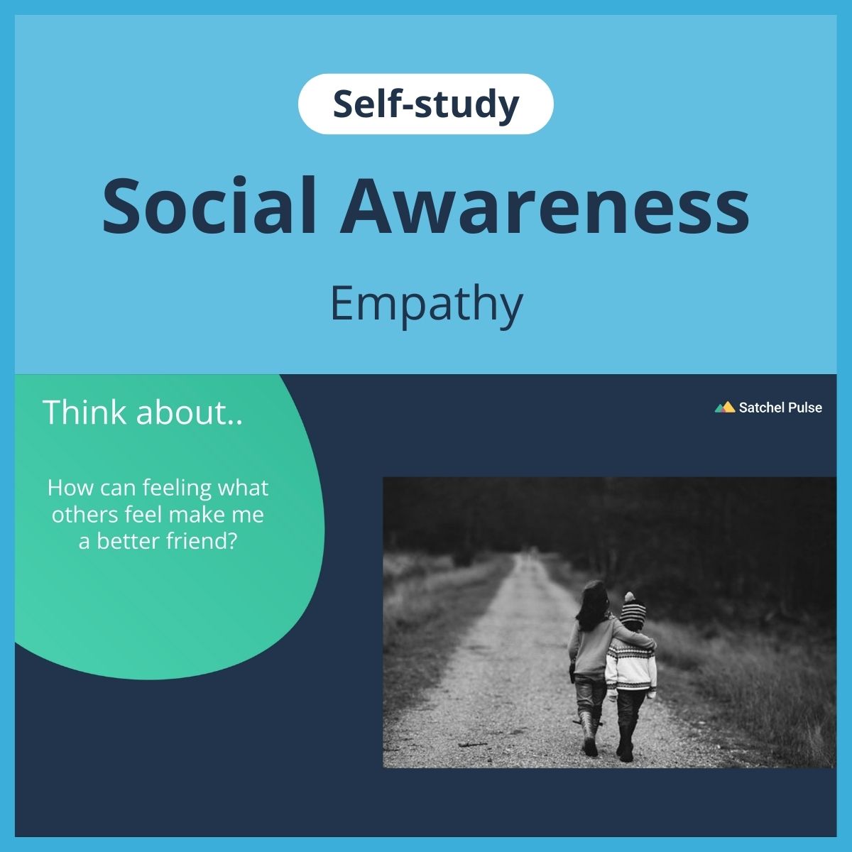 SEL self-study focusing on Empathy to use in your classroom as one of your SEL activities for Social Awareness