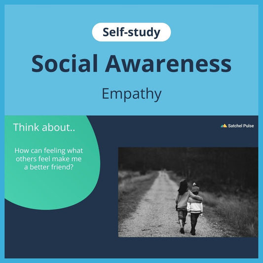 SEL self-study focusing on Empathy to use in your classroom as one of your SEL activities for Social Awareness