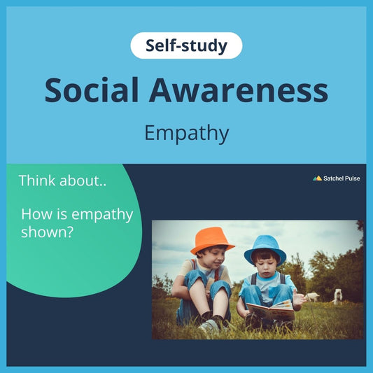 SEL self-study focusing on Empathy to use in your classroom as one of your SEL activities for Social Awareness