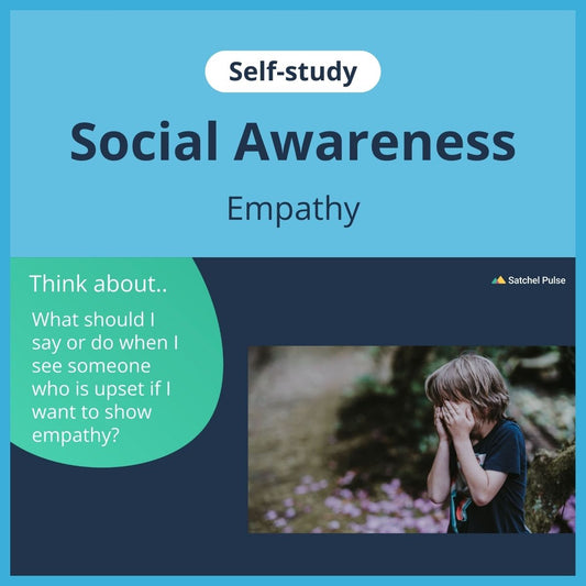 SEL self-study focusing on Empathy to use in your classroom as one of your SEL activities for Social Awareness