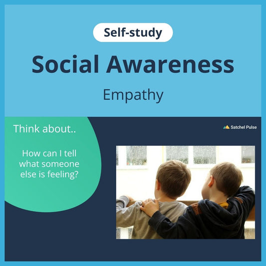 SEL self-study focusing on Empathy to use in your classroom as one of your SEL activities for Social Awareness
