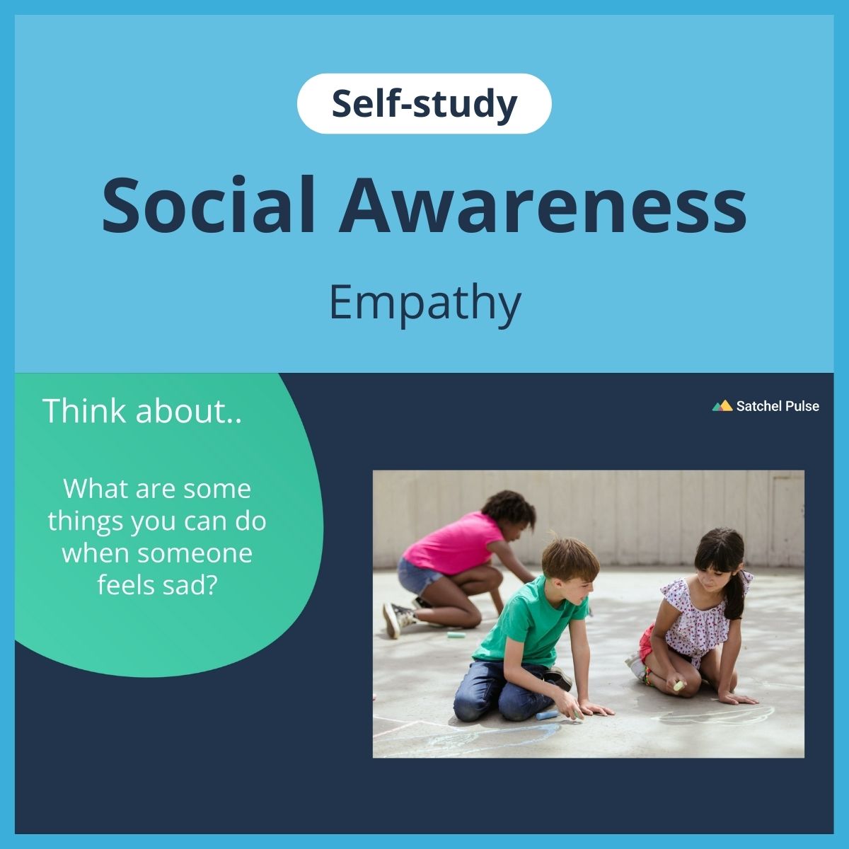 SEL self-study focusing on Empathy to use in your classroom as one of your SEL activities for Social Awareness