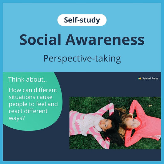 SEL self-study focusing on Perspective-Taking to use in your classroom as one of your SEL activities for Social Awareness