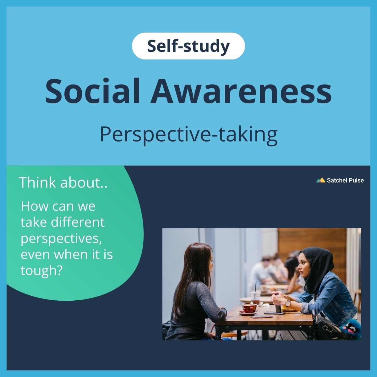 SEL self-study focusing on Perspective-Taking to use in your classroom as one of your SEL activities for Social Awareness