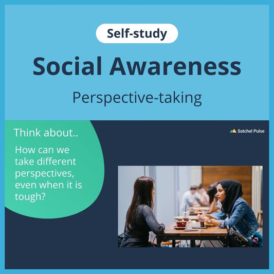 SEL self-study focusing on Perspective-Taking to use in your classroom as one of your SEL activities for Social Awareness