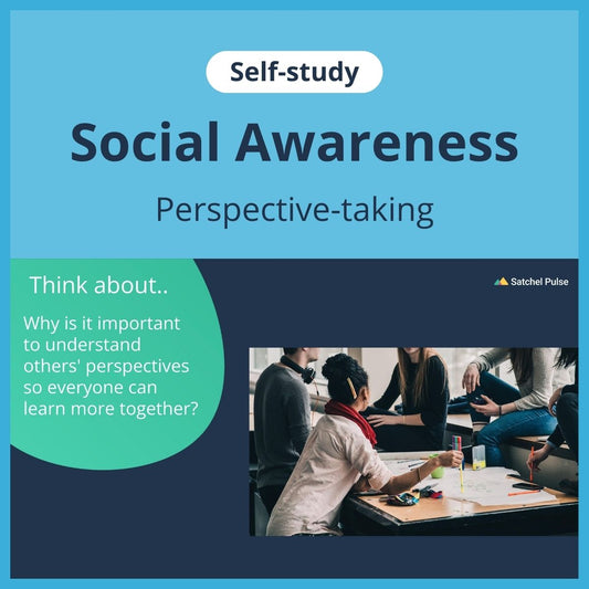 SEL self-study focusing on Perspective-Taking to use in your classroom as one of your SEL activities for Social Awareness