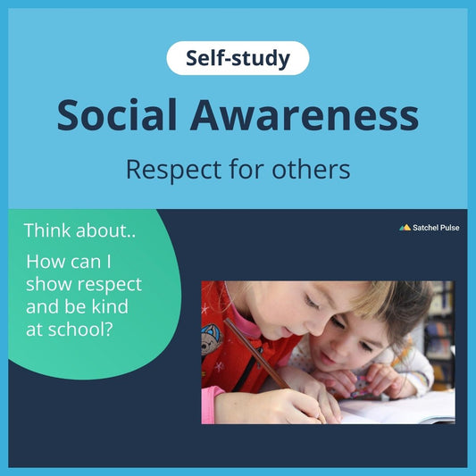 SEL self-study focusing on Respect for Others to use in your classroom as one of your SEL activities for Social Awareness
