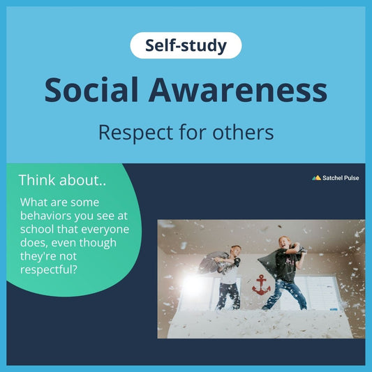 SEL self-study focusing on Respect for Others to use in your classroom as one of your SEL activities for Social Awareness