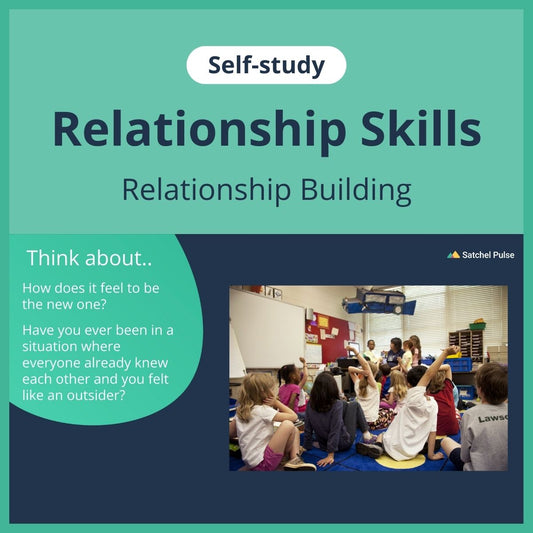 SEL self-study focusing on Relationship Building to use in your classroom as one of your SEL activities for Relationship Skills