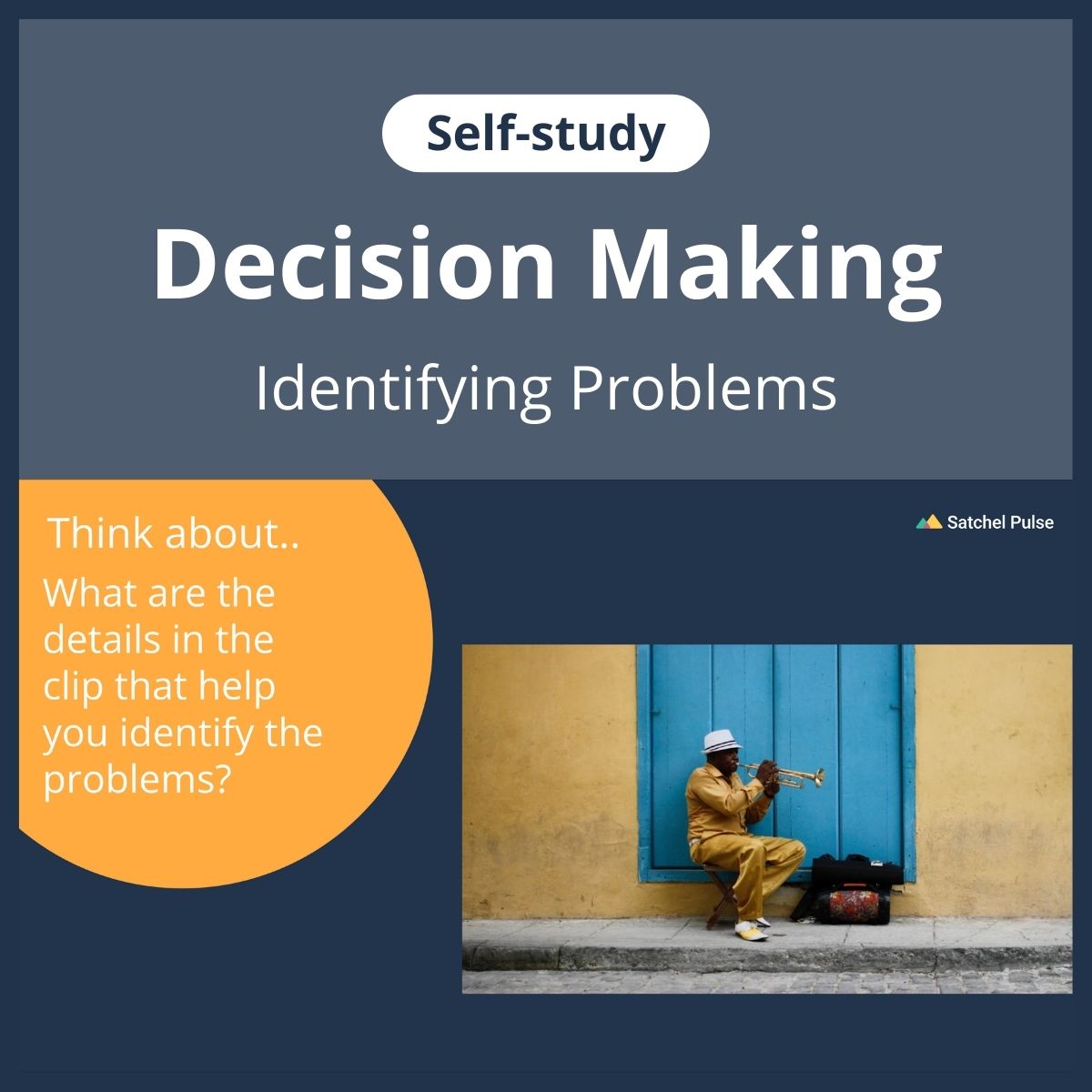 SEL self-study focusing on Identifying Problems to use in your classroom as one of your SEL activities for Responsible Decision-Making