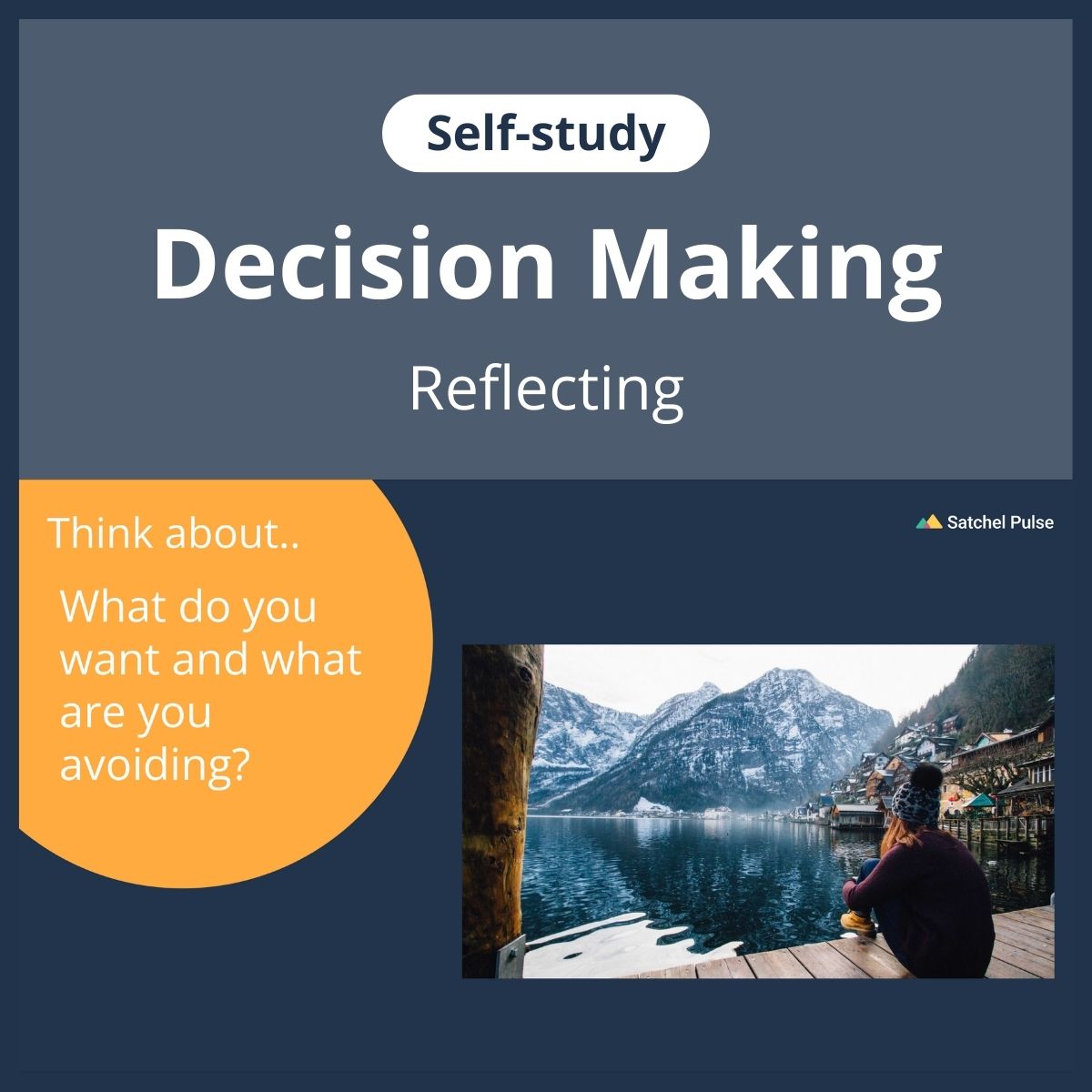 SEL self-study focusing on Reflecting to use in your classroom as one of your SEL activities for Responsible Decision-Making