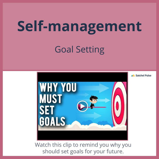 Goal setting 3: You can - SEL Lesson