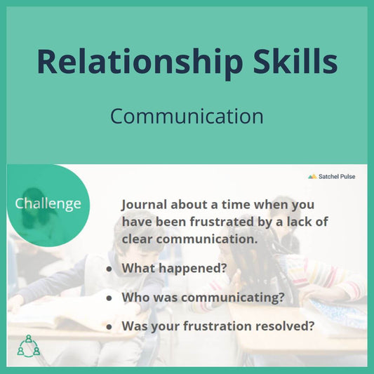 SEL Lesson focusing on Communication to use in your classroom as one of your SEL activities for Relationship Skills