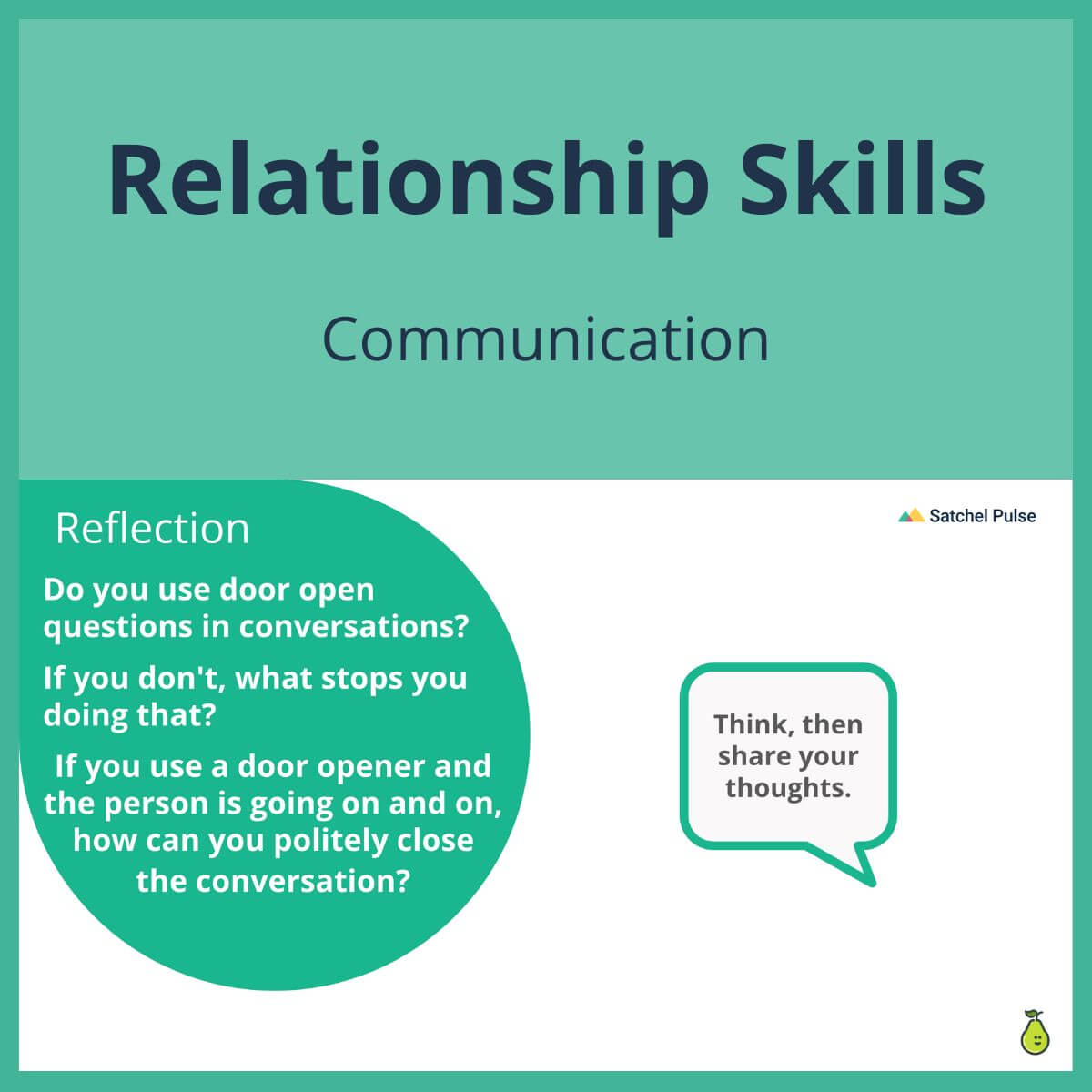 SEL Lesson focusing on Communication to use in your classroom as one of your SEL activities for Relationship Skills