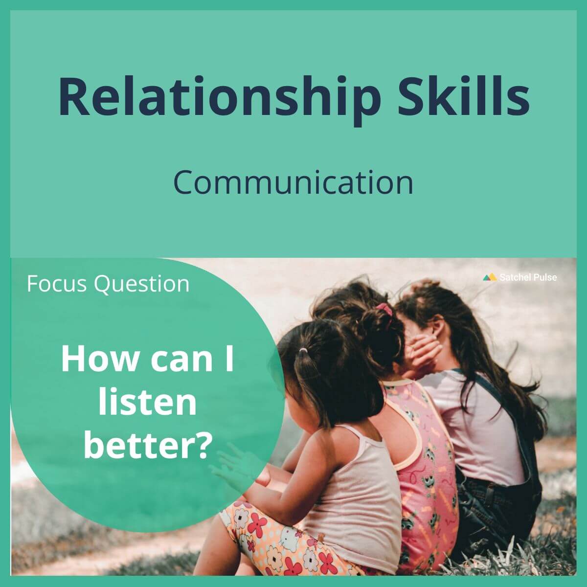 SEL Lesson focusing on Communication to use in your classroom as one of your SEL activities for Relationship Skills