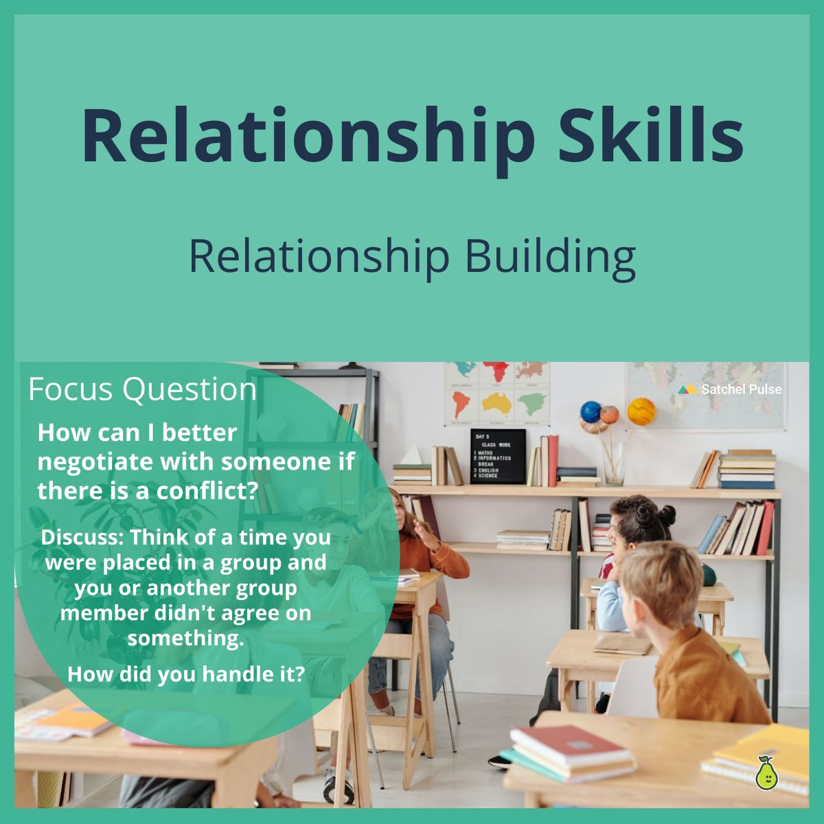 SEL Lesson focusing on Relationship Building to use in your classroom as one of your SEL activities for Relationship Skills