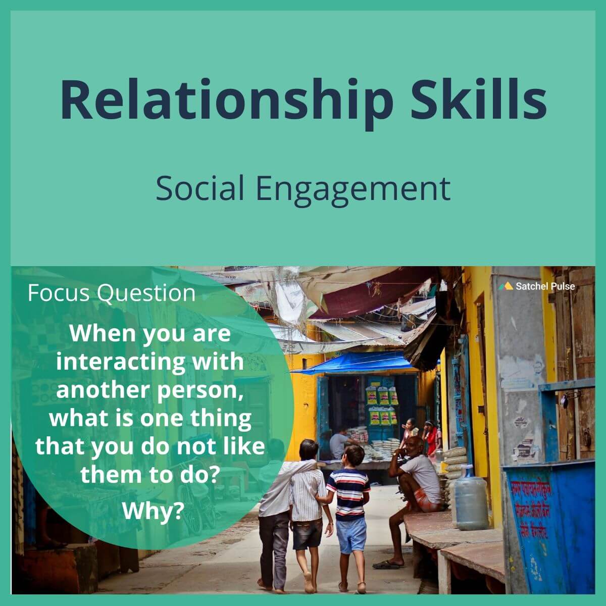 SEL Lesson focusing on Social Engagement to use in your classroom as one of your SEL activities for Relationship Skills