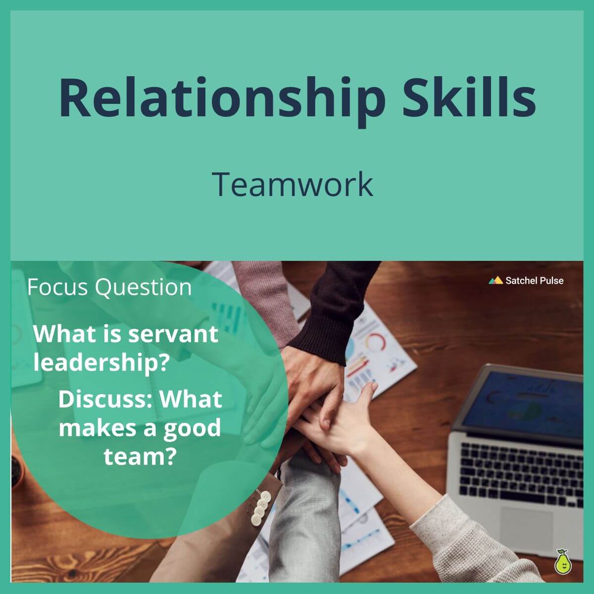 SEL Lesson focusing on Team Work to use in your classroom as one of your SEL activities for Relationship Skills