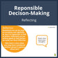 SEL Lesson focusing on Reflecting to use in your classroom as one of your SEL activities for Responsible Decision-Making