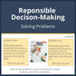 SEL Lesson focusing on Solving Problems to use in your classroom as one of your SEL activities for Responsible Decision-Making